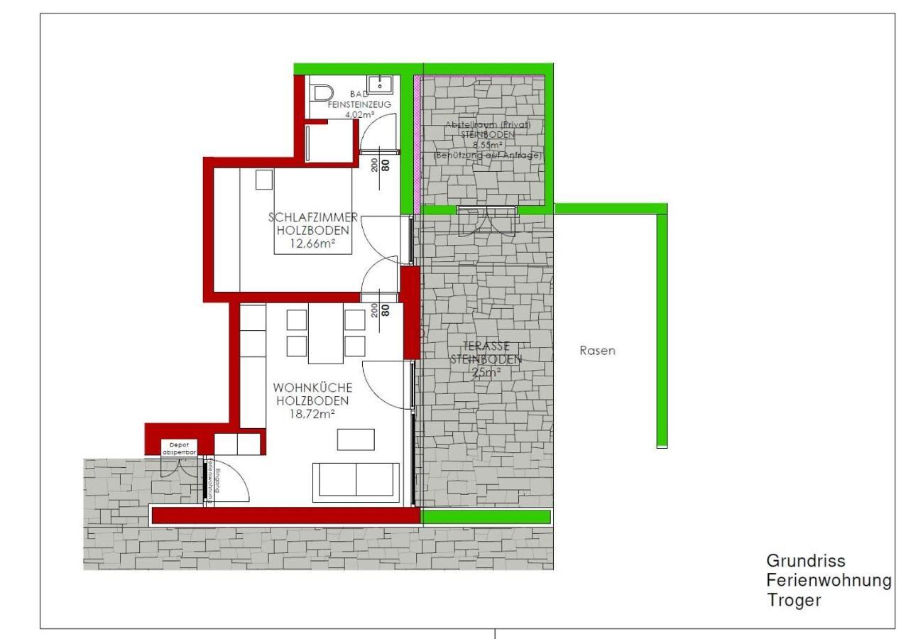 פיברברון Ferienwohnung Troger מראה חיצוני תמונה